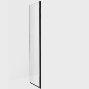 BWS Draaibare Douchewand 45x200 cm 8mm NANO Glas Mat Zwart