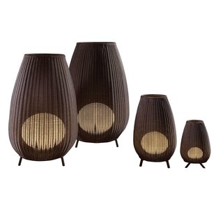 Bover Amphora 01 terraslamp, rotan Brown