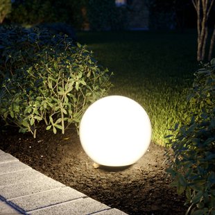 Nowodvorski Lighting Lichtbol Cumulus S voor in de tuin, Ø 30 cm