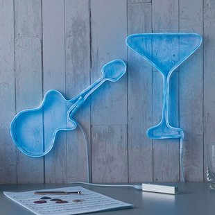 Paulmann LED strip Neon Colorflex USB 1m blauw