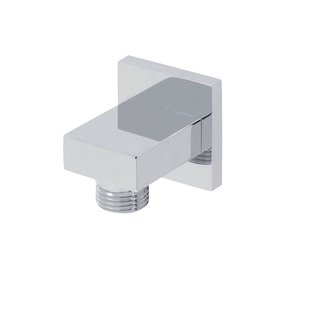 Doucheaansluiting BWS Cemal Vierkant 1/2&apos;&apos; Chroom