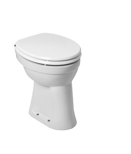 Toiletpot Wiesbaden Staand verhoogd +6 AO Wit (exclusief zitting)