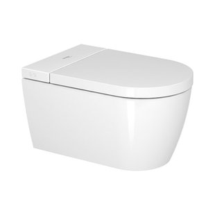 Duravit Douche WC SensoWash Starck f Plus Compact Met Compleet Pack Wandcloset 37.8x57.5 cm Duroplast Wit