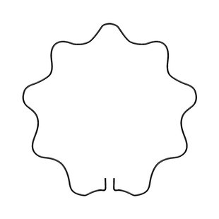 Smedbo Bevestigingsplaat Voor Sideline Korven Mat Zwart