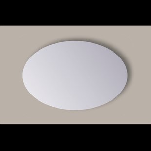 Spiegel Ovaal Sanicare Q-Mirrors 70x100 cm PP Geslepen Incl. Ophanging