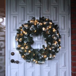 STAR TRADING Krans SIXTEN met 60 LEDs, 70 cm