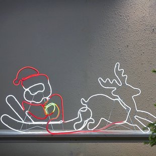 STAR TRADING LED buitendecoratie Neoled rendierslee