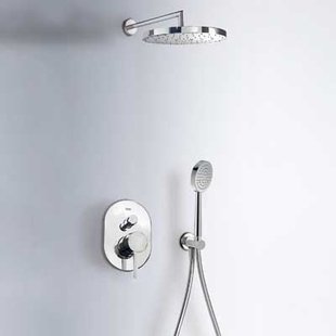 Tres Alplus inbouw doucheset chroom 20318002