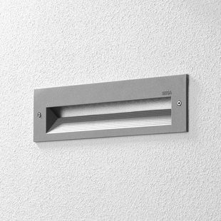 BEGA 33054 LED-wandmontage 3.000K zilver 26 cm