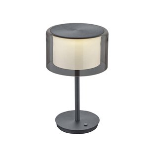 BANKAMP Grand Smoke LED tafellamp, antraciet BANKAMP Grand Smoke LED tafellamp, antraciet