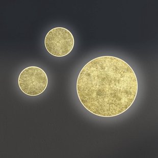 BANKAMP Luce elevata Button wand bladgoudoptiek