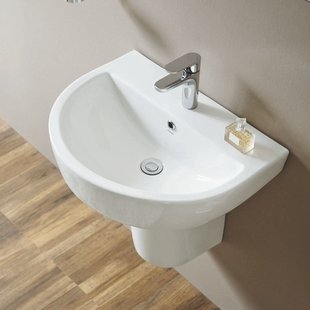 Wiesbaden Fold wastafel wit