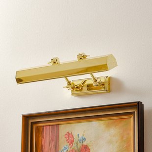 Elstead Schilderijlicht Chawton, gepolijst messing,40,2cm