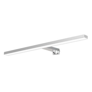 Ebir Esther 2 LED spiegellamp, chroom, breedte 50 cm
