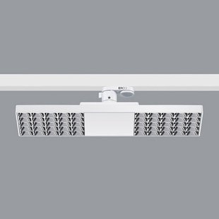 ERCO Jilly 230V 15W extra wide 840 wit/zilver