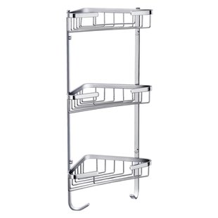 Doucherek Best Design Rome Hoekmodel 3-schaps Chroom