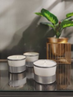 Set van 3 kaarsen Tyrza | Mioli Decor Set van 3 kaarsen Tyrza | Mioli Decor