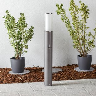 Albert Leuchten Stijlvolle zuillamp Elvio met bewegingssensor