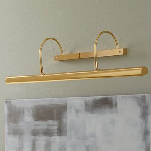 Knapstein Lange schilderijverlichting PICTURE gepol. messing