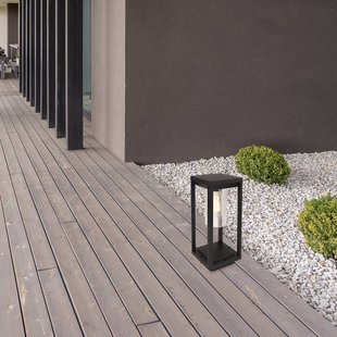 Globo Candela sokkellamp, 35 cm, zonder sensor