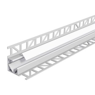 EVN APFL3 alu-tegel-hoekprofiel binnen 200cmx4,3cm