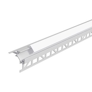 EVN APFL4 alu-tegel-hoekprofiel buiten 200cmx3,8cm