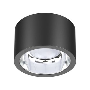EVN LED plafondspot ALG54, Ø 21,3 cm antraciet