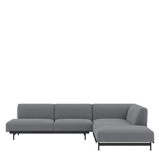 In Situ Hoekbank Rechts - b. 287 x d. 287 x h. 70 cm.