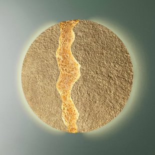 Holländer LED wandlamp Eruption, Ø 80 cm