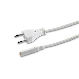 Hera Netaansluitkabel HVLCS 43/2000, 2 m, stekker, single