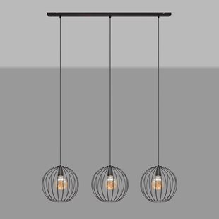 HELAM Hanglamp Cumera, 3-lamps, lang