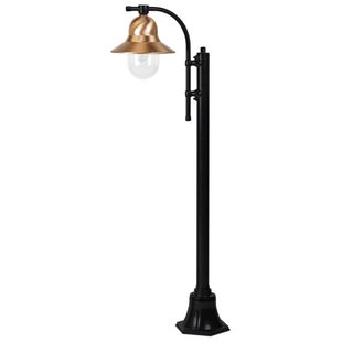 K.S. Verlichting Lantaarnpaal Toscane 1-lamp 150 cm, zwart