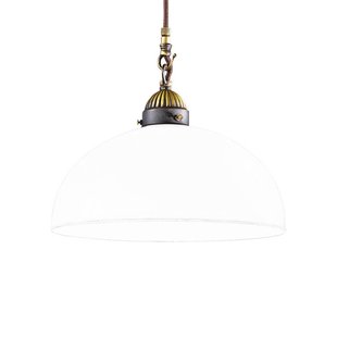 austrolux Hanglamp Nonna Bianco Ø 30 cm 1-lamp rond