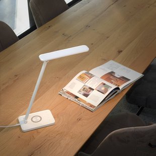 JUST LIGHT. GmbH LED bureaulamp Florentina, wit
