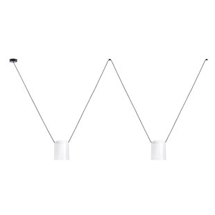 LEDS-C4 Attic Double cilinder Ø 15cm wit