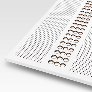 LTS Inbouwpaneel Optico 61,7x61,7cm wit DALI 840 62W