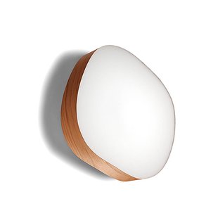 LZF LAMPS LZF Guijarro Large LED wandlamp, kersen