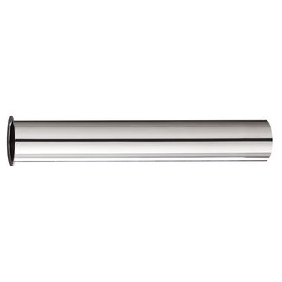 chrome sifon-verlengbuis 20cm met kraag