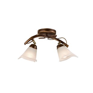 Lamkur Plafondlamp Siena, Florentijnse stijl, 2-lamps