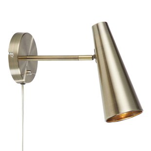 Markslöjd Wandspot Peak, 1-lamp, messing antiek