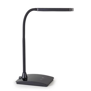 LED bureaulamp MAULpearly, zwart, 38 cm, dimbaar, CCT