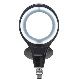 MAULmakro LED-werklamp, zwart, 46 cm, statief