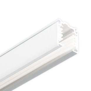 GLOBAL 3-fasen railsysteem Noa opbouw 300cm, wit