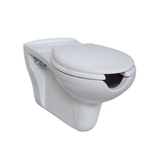 Hangtoilet Mindervaliden BWS Keramiek 40x36 cm Wit