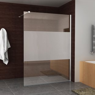 BWS Douchewand Reno | Middenband | NANO Coating | 140x200 | 8mm | Inloopdouche