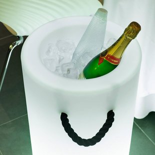 Newgarden Palma LED flessenkoeler Solar + oplaadbare batterij