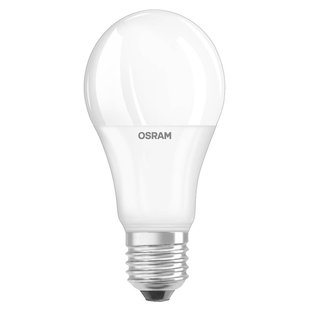 OSRAM LED lamp, E27, 4,9 W, opaal, daglichtsensor