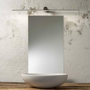 OLEV Slight AP LED wandlamp 72,5 cm zwart