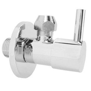 BWS Kraan Hoekstop 1/2x10 Chroom (Inclusief Rozet)