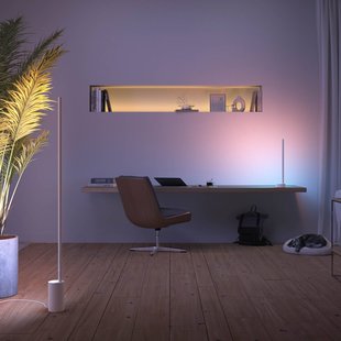 Philips Hue Gradient Signe LED vloerlamp wit
